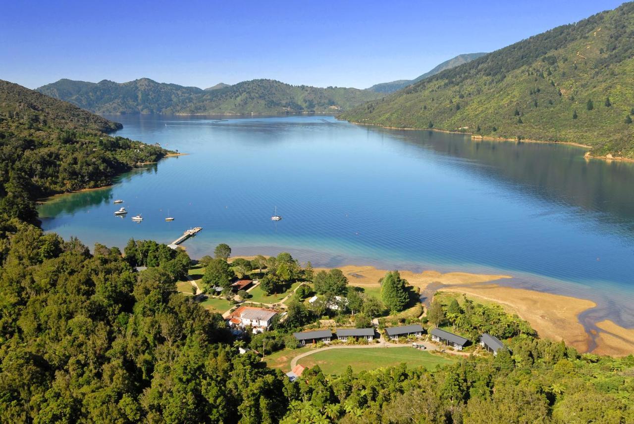 Furneaux Lodge Endeavour Inlet Exterior foto