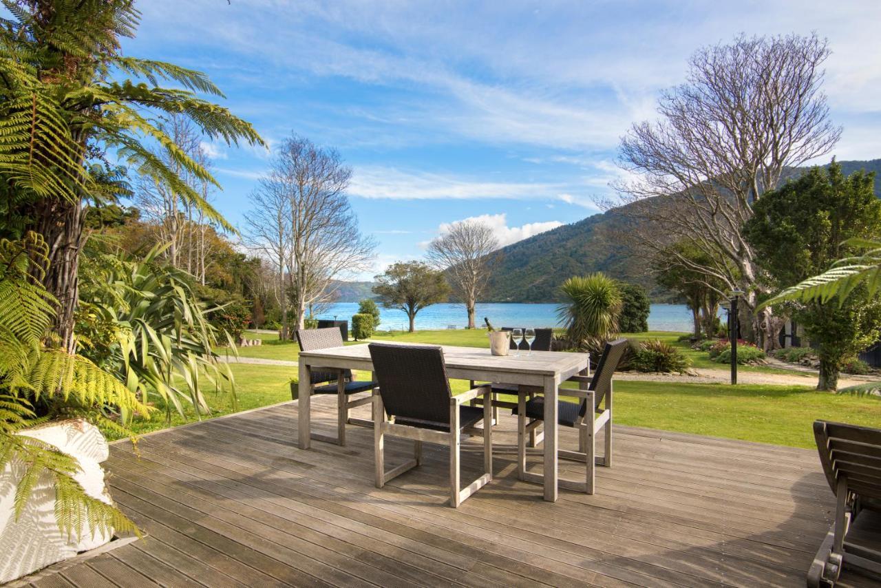 Furneaux Lodge Endeavour Inlet Exterior foto
